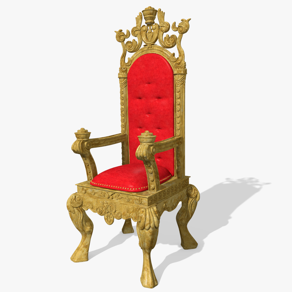 Кресло трон 3д Макс